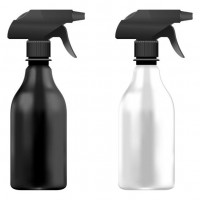 200ml  PET Plastic Round Trigger Sprayer Bottle Plastic Spray Bottle for Household Cleaning Disinfecting Spray