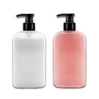 200ml clear body wash bottles pink shampoo and conditioner bottles cosmetic body wash packaging containers