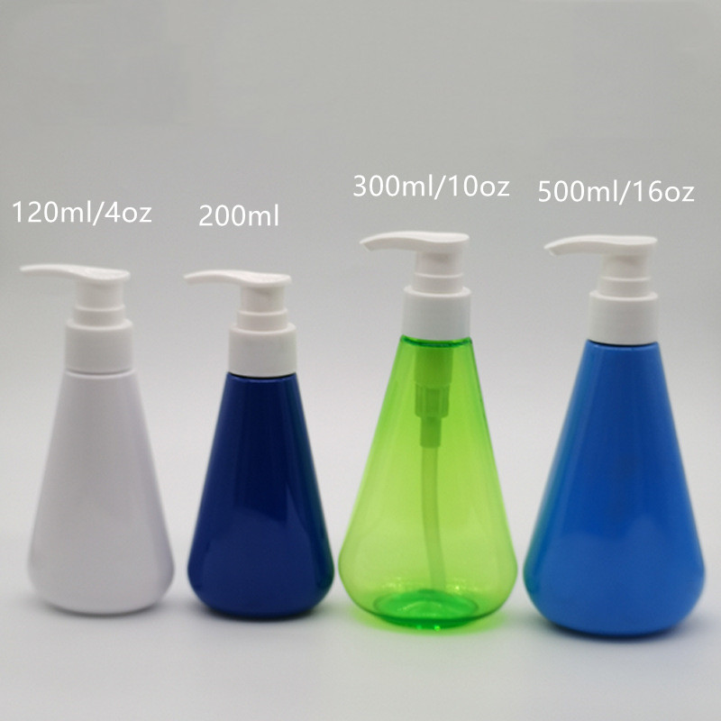 120ml/120g 200ml/200g 300ml/300g 500ml/500g Shampoo Lotion Laundry Detergent Plastic Bottle Liquid Toothpaste Bottle with Pump