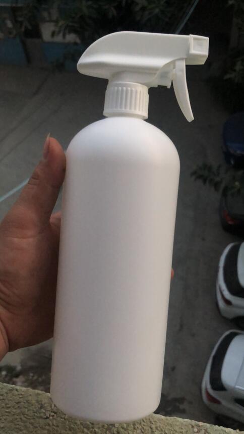 500ml 16oz Empty chemical spray bottle heavy duty black clear spray bottle 23oz 24 oz for cleaning solutions 1l sprayer hdpe