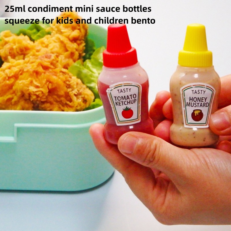 250ml 500ml Sauce Bottles Dispenser Clear Food Grade Plastic Squeeze Bottle 8oz 16oz Cooking Condiment Container Squeeze Bottles