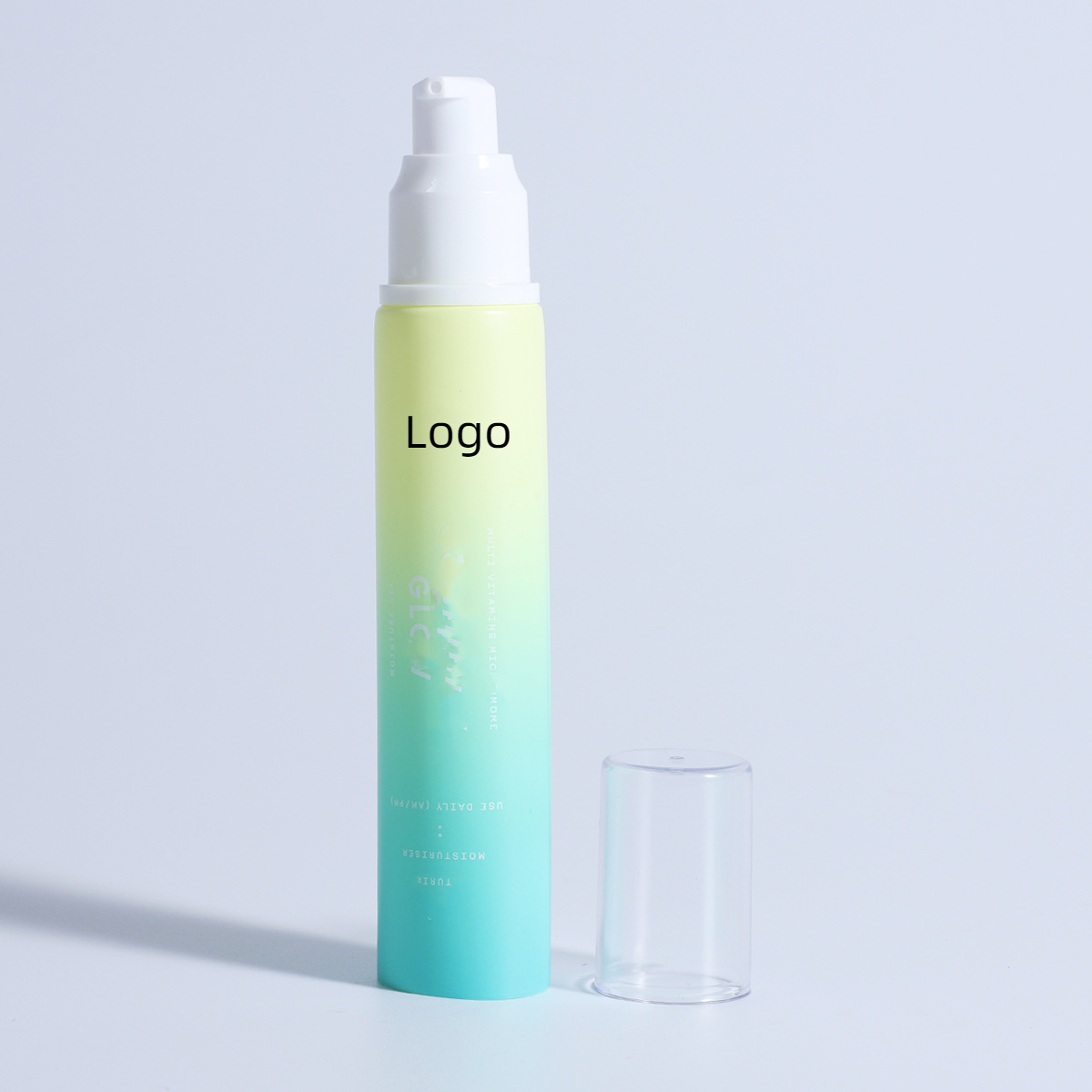 30ml 50ml Cosmetic Plastic Tube Packaging Sunscreen Lotion Liquid Foundation Isolation BB Cream Serum Eye cream tube with pump