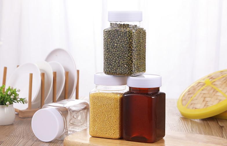 12oz honey jar 500g octagon plastic honey jar 1kg honey pot jar 360ml