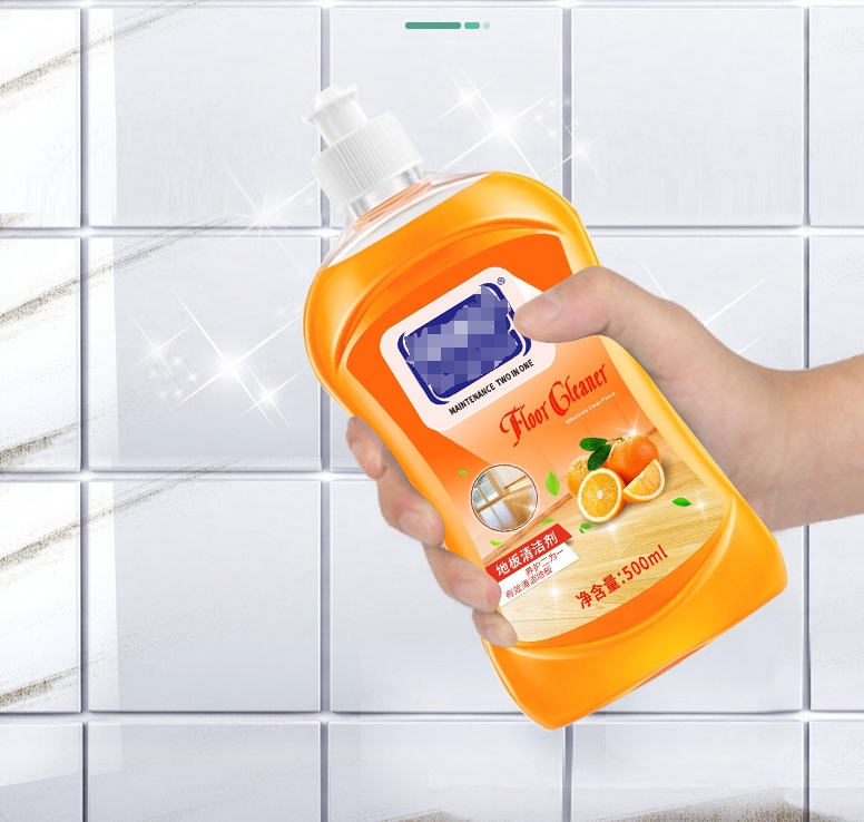 Floor Cleaner empty bottles 500ml Powerful Decontamination Floor Cleaner, Multipurpose Floor Cleaner for Wood Floors, Tile Floor