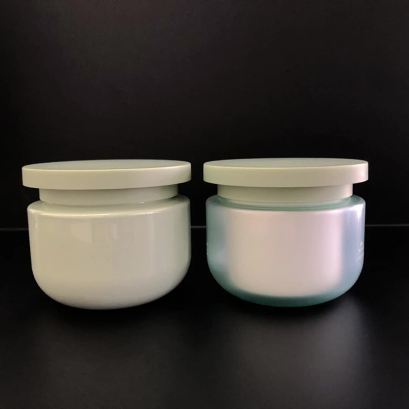 Clay Mask Jar Empty Hair Mask Containers 250ml/250g/8oz Plastic Jars with Lids for Body Scrub Bath Salt Cosmetic Cream Packaging