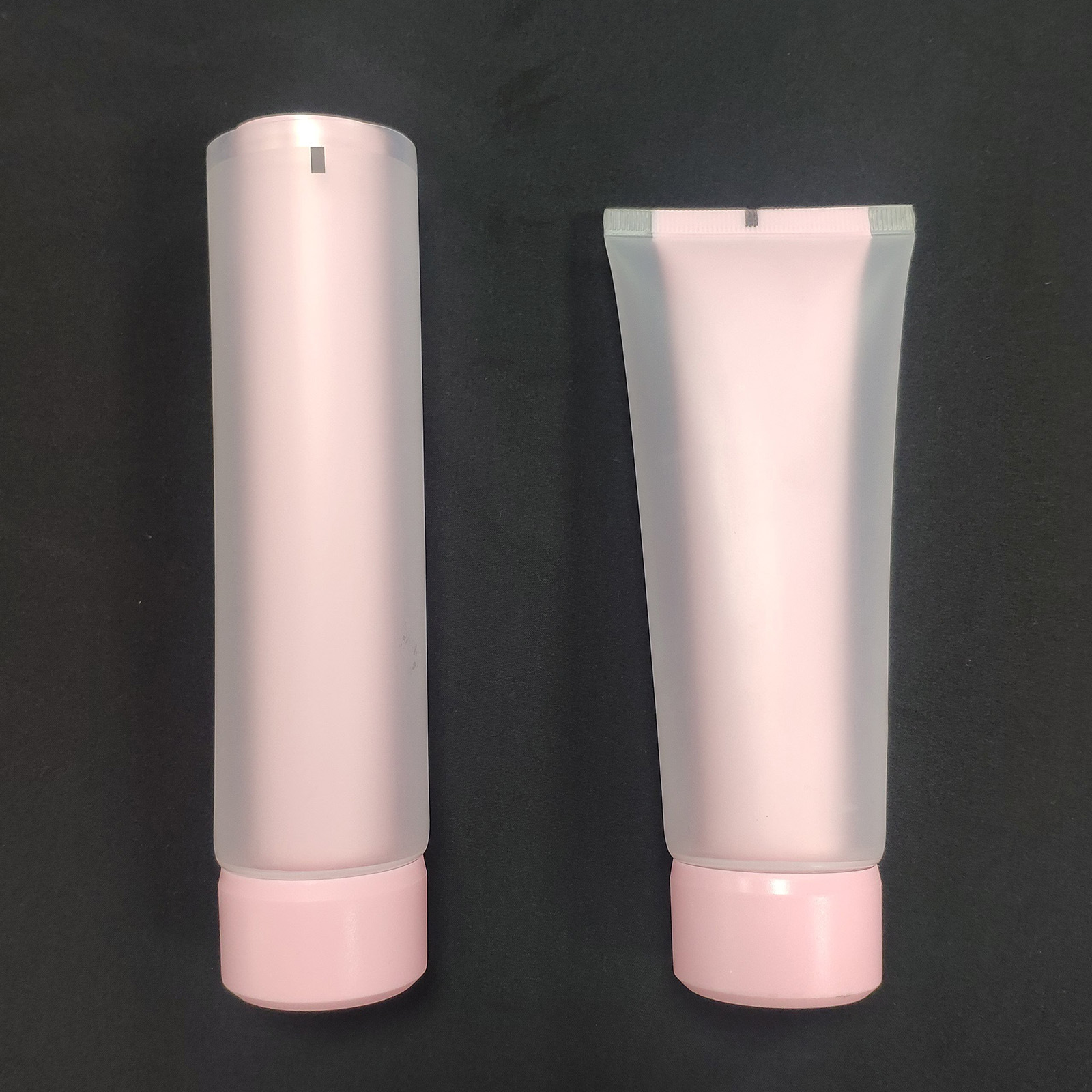 Pink 2 in 1 Double-layer Frosted Transparent Hand Cream Soft Tube 120ml Aluminum-Plastic Tube Lotion Hair Color Gel Packaging