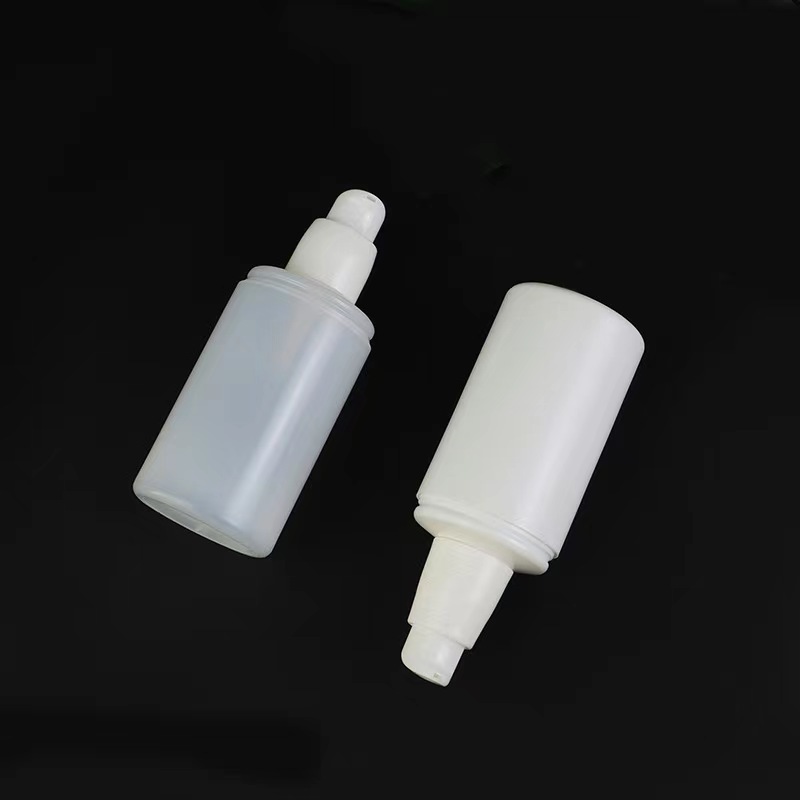 Matte Purple Inner Bottle Spray Plastic Lotion Vacuum Cosmetic Serum Lotion Airless Pump Bottle 80ml 100ml