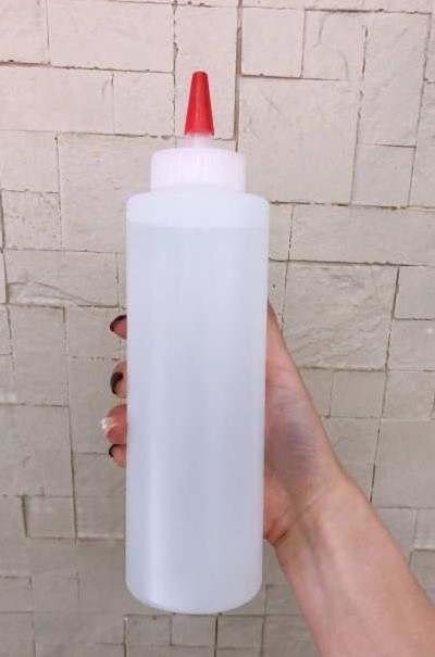 4oz 8oz 16 oz 100ml 250ml 500ml Food Dispenser Condiment Plastic Squeeze Bottles with Cap for Packaging Sauce/Oil/Tattoo/Paint