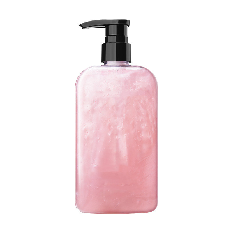 200ml clear body wash bottles pink shampoo and conditioner bottles cosmetic body wash packaging containers