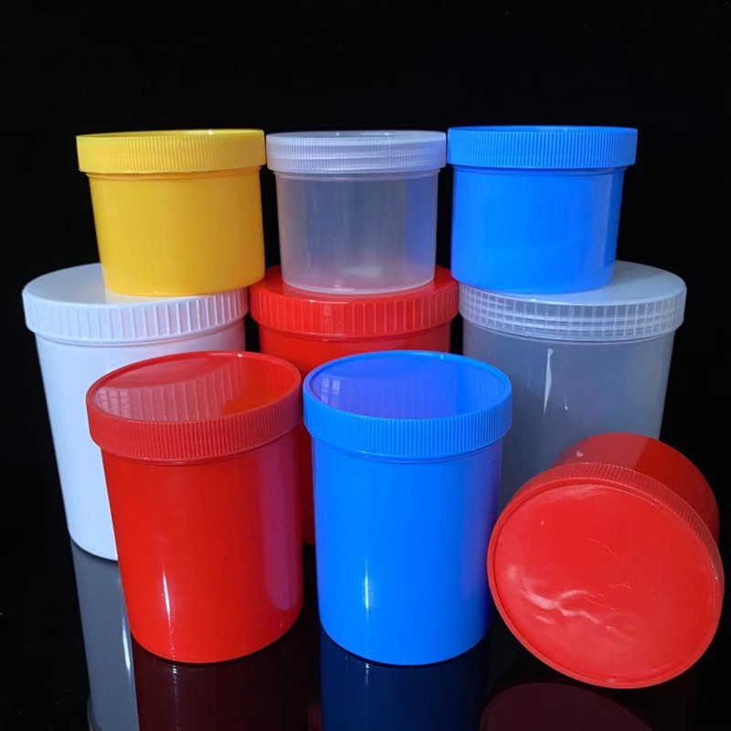 100g 200g 250g 450g 500g 1000g 1liter cosmetics plastic jar 1 kg pp cream jar flat tub jar 2oz 4oz 6oz 8oz 10oz 12oz 16oz  32oz