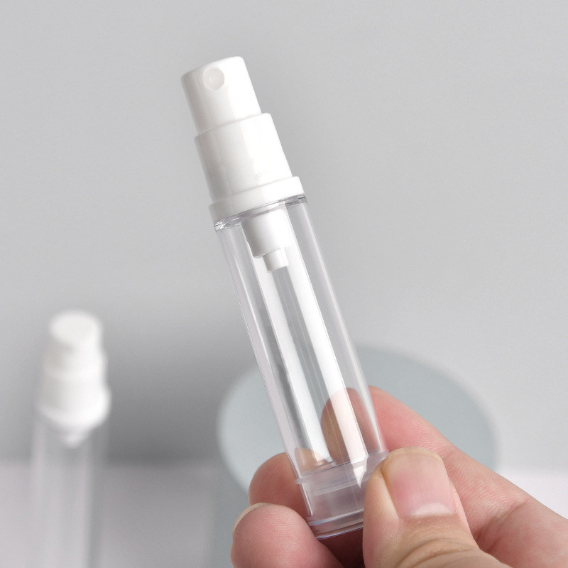 Mini Airless Spray Bottles 5 ml 10 ml 15 ml Refillable Empty Clear Travel  Vacuum Pump Spray Bottles for Perfume Essential Oils