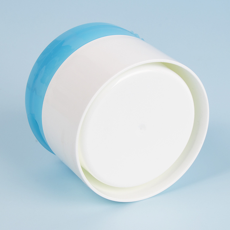 Custom 100ml PP Flip Top Cream Jar  Skincare Moisturize Cream Container PP Plastic face Cream container skincare body scrub Jars