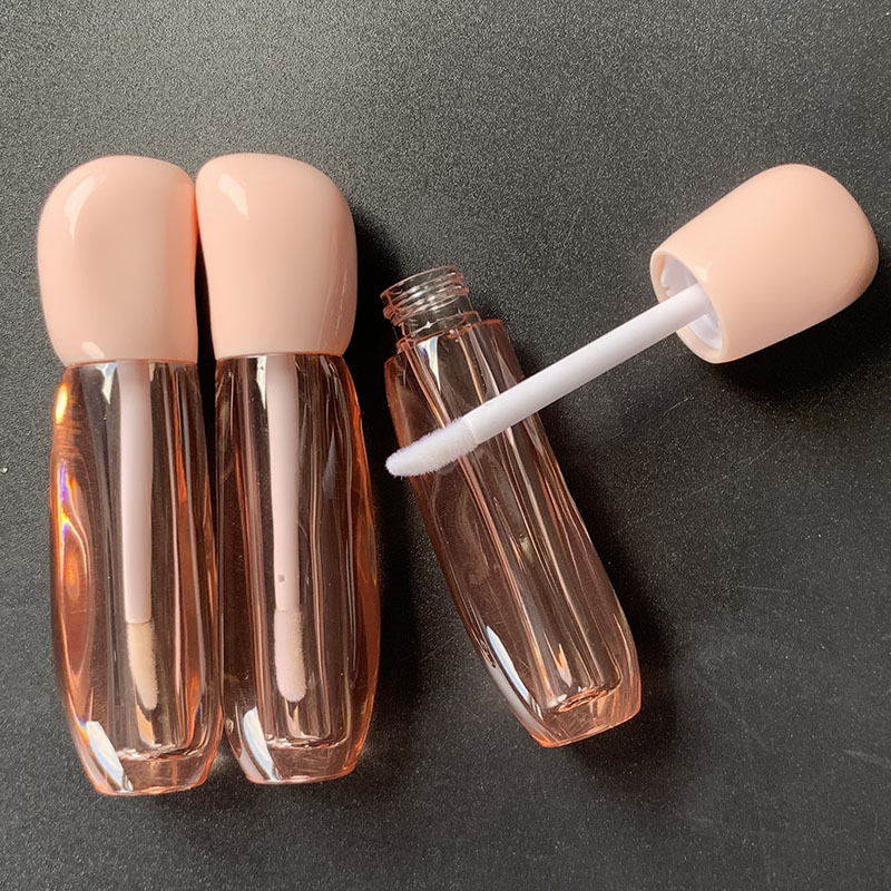 small volume irregular lip gloss bottle empty plastic lip gloss tubes plastic cosmetic packaging