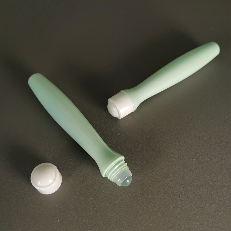 Plastic 15ml Hand Held Massage Roller Stick Roll On Bead Ball Bottle Face Cream Hand Lotion Hair Scalp Oil Skin Massage Bottle