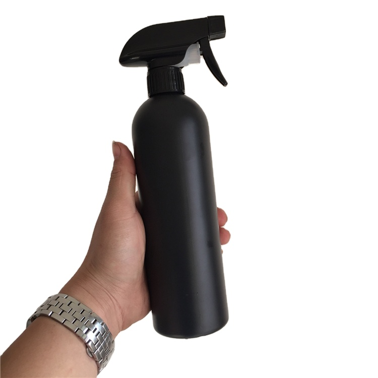 black chemical spray bottle for car polishing 32 oz spray bottles plastic for cleaning solutions spray dispenser 500ml