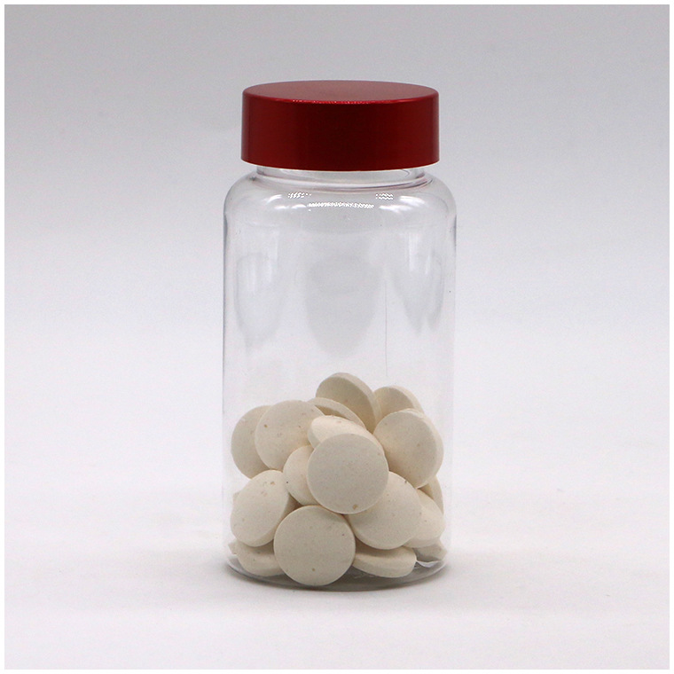 120ml Pet With Double-Layer Cap, Translucent Plastic Bottle, Capsule And Pill Bottle