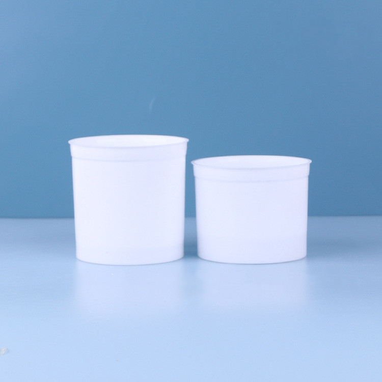 Wholesale 30g 50g 80g 100g 200g 300g 500g Round Clear Double Wall Jar Cosmetics Cream Packaging with Lids