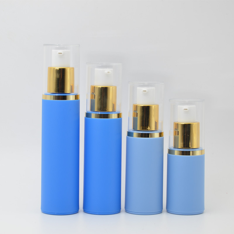 Luxury Refillable 15ml 30ml 50ml 80ml 100ml Vacuum Pump Liquid Foundation Spray Bottle Airless Pump Lotion Bottle Dispenser