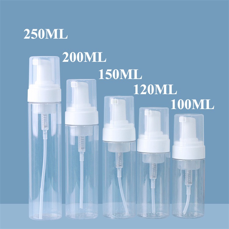 100 120 150 200 ml lotion bottle 250 ml foam cleanser pump dispenser with brush black lotion bottle lotions bottles 100mls