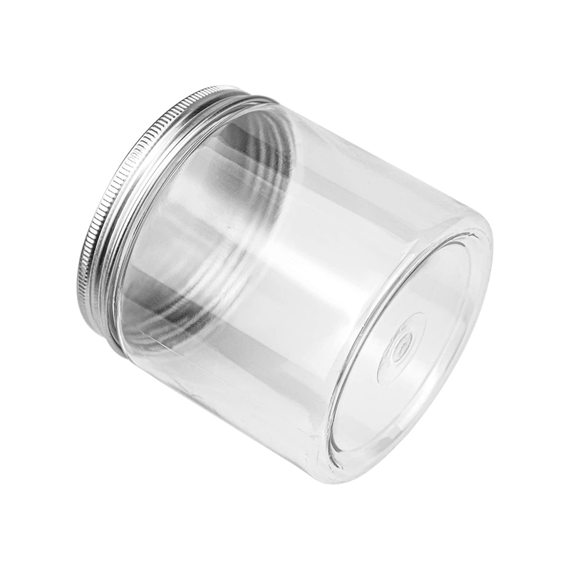 4oz 8oz 10oz 12oz 16oz 32oz Food Honey Packaging Jar candy biscuit snacks sausage cereal Plastic Jars With Aluminum Lids Label