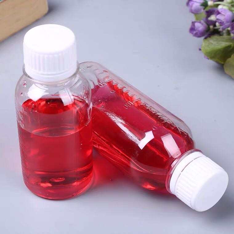 Empty plastic pill purple container medicine vitamin capsule supplements plastic PET capsule 150ml pill bottle