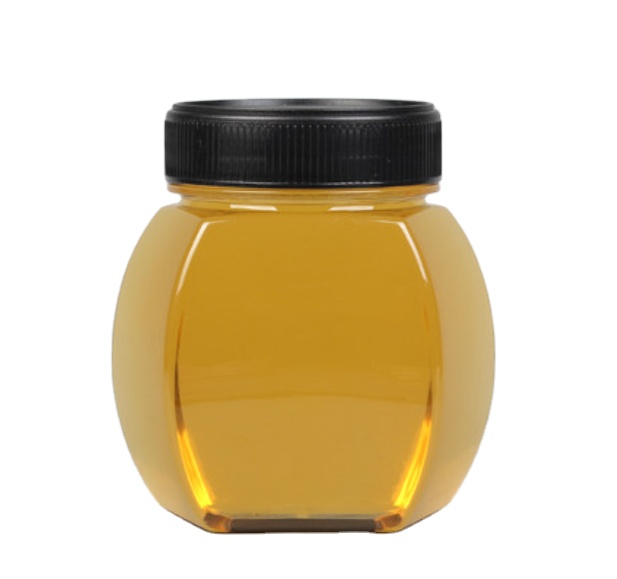 Food Grade PET Container Plastic Jars for Peanut Butter Honey Jams Candy Cookie Screw Top Lid 250ml 500ml honey jar