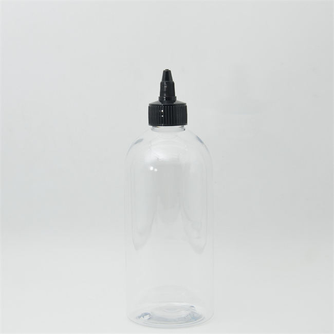 Hot Sale Empty HDPE Plastic Flat Round Chilli Pepper Squeeze Bottle with Label for Cooking and Kitchen Use