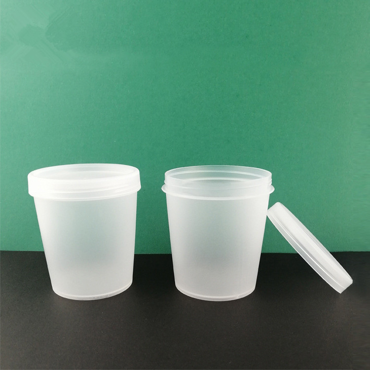 Wholesale 250ml/8oz wide mouth plastic jar with lids ice cream body butter sugar scrub bath salt cosmetics packaging containers