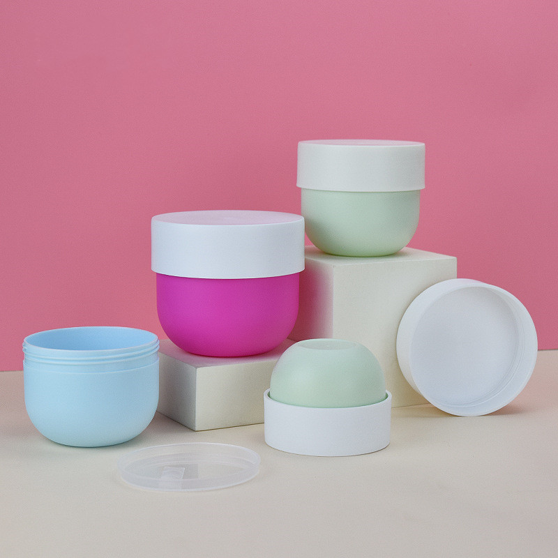 Luxury Empty Hair Mask Bottles 100ml 150ml 200ml 250ml 300ml 500ml 8oz 16oz Hair Cream Conditioner Wax Packaging Jars with Lids