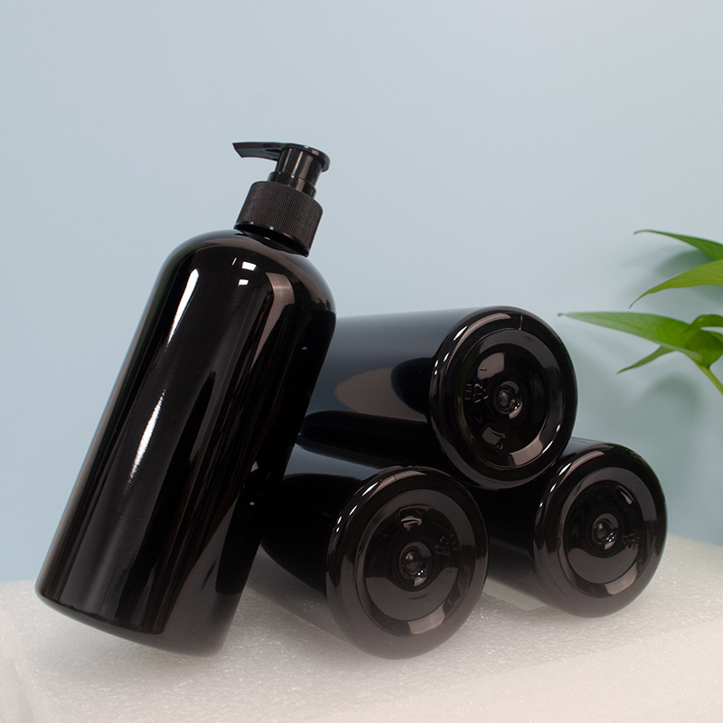 plastic empty shampoo bottles with pump cover oval plastic bottle shampoo hair shampoo flip top bottles 500ml