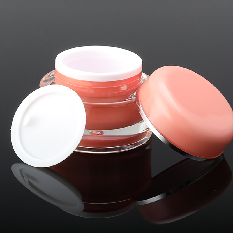 50ml 100ml 200g 250g Round Matte Frosted Body Butter Skin Care Cream Cosmetic Plastic Jars with Silver Lid