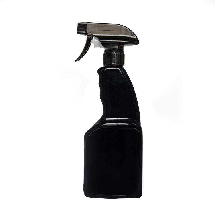 wholesale empty black pet cleaning spray trigger sprayer bottle 500ml