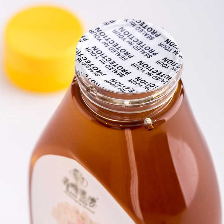 BPA Free Food Safe customize Honey Jar Ketchup BBQ Sauce Bottles 200ml 12oz  Plastic Squeeze Bottle with with Silicone valve lid