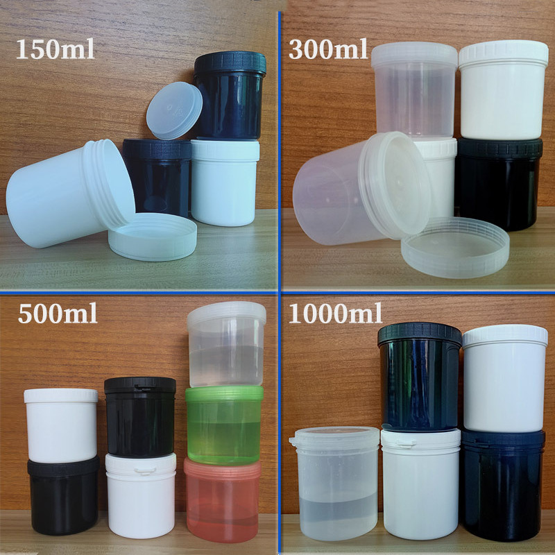 Custom Empty Sugar Wax Jar for Hair Removal Cream Gel Slime Container High Temperature Resistant PP Plastic Makeup Remover Jar
