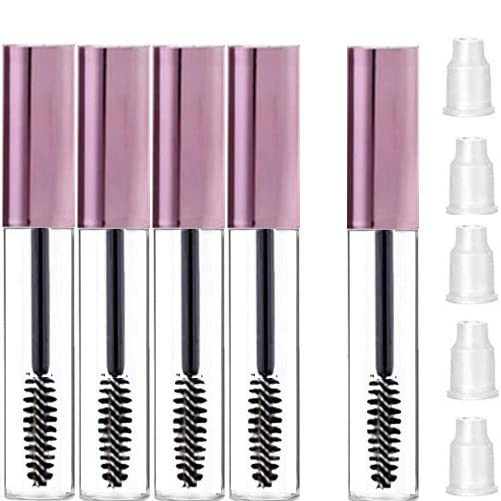 5ml 10ml customized Cosmetic Eyelash Cream Container Brush Wand Empty Mascara Tube With Brush