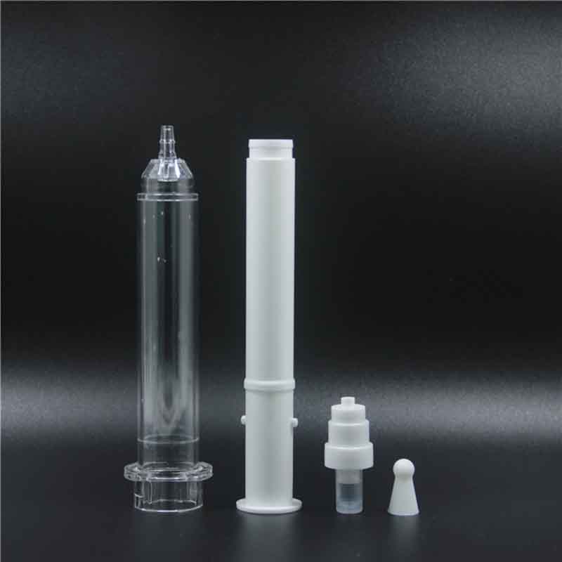 Potion Bottles 5ml 10ml 20ml Airless Plastic Syringe Eye Cream Bottle Airless Beauty Syringe Tube Cosmetic Packaging