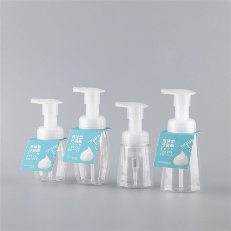 3oz 5oz 8oz Foaming Soap Dispenser 500ml  Liquid Hand Soap Empty Pump Bottles PET plastic foam pump bottle