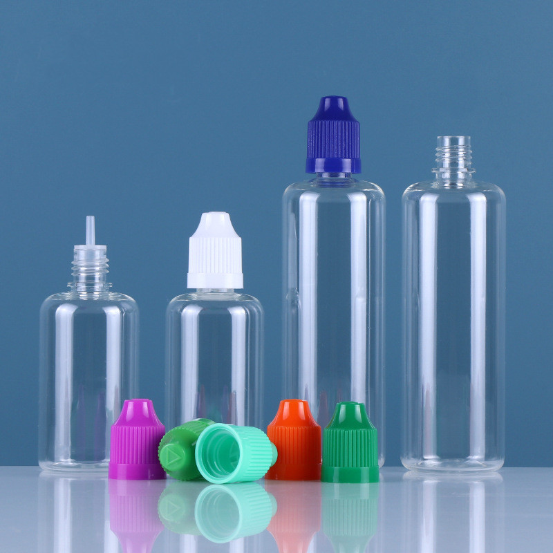 Custom 3ml 5ml 10ml 15ml 20ml 30ml 50ml 60ml 100ml 120ml 1oz 2oz 4oz PE Squeeze Nose Precision Needle Tip Glue Bottle Applicator