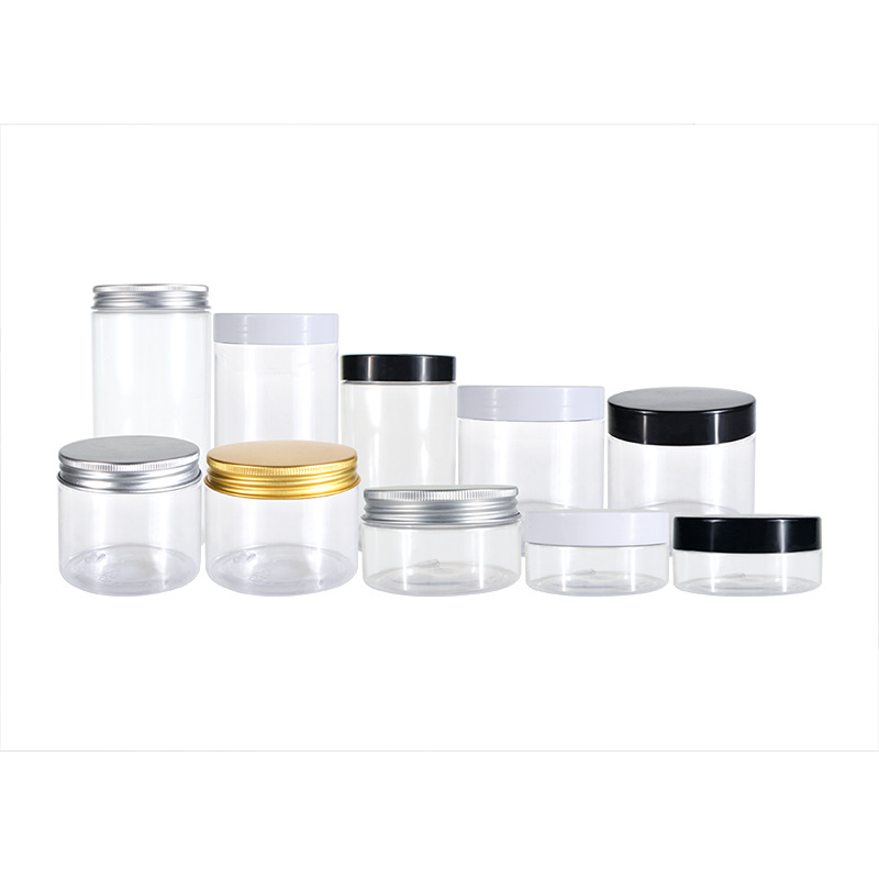 8oz 16oz Clear Round disposable plastic dessert cup with lid dessert box packaging containers salad food jar for mousse cake