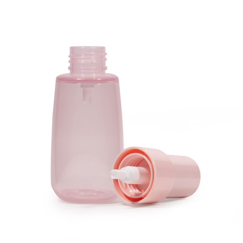 30ml 80ml 150ml customized size color printing cosmetic foam bottle with pump packaging transparent lotion bottle