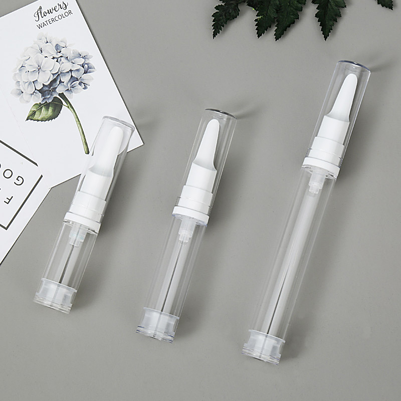 5ml 10ml 15ml Cosmetics Airless Eye Cream Bottle BB cream Essence Serum Isolation foundation lotion dispenser pump press tube