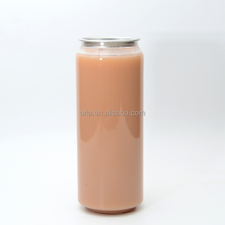 Factory Supply 16oz/500ml PET Pull-ring Can Soda Can Cola Can with Aluminum Easy Open Lid