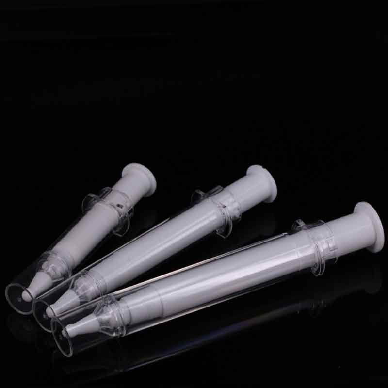 Potion Bottles 5ml 10ml 20ml Airless Plastic Syringe Eye Cream Bottle Airless Beauty Syringe Tube Cosmetic Packaging