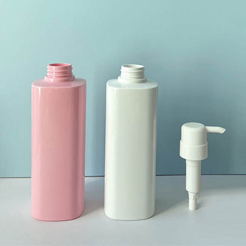 10oz 12oz 16oz Luxury Cosmetic Lotion Pump Bottles Packaging Shampoo and Conditioner Colorful PE Plastic Bottle