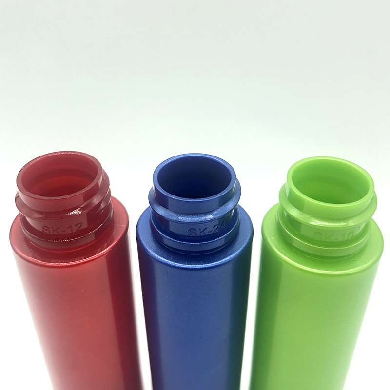 Color 30ml 50ml 200ml Round Plastic fine mist pet spray bottle Pink Gold Travel Bottles Cosmetics Lotion Dispenser Bottle