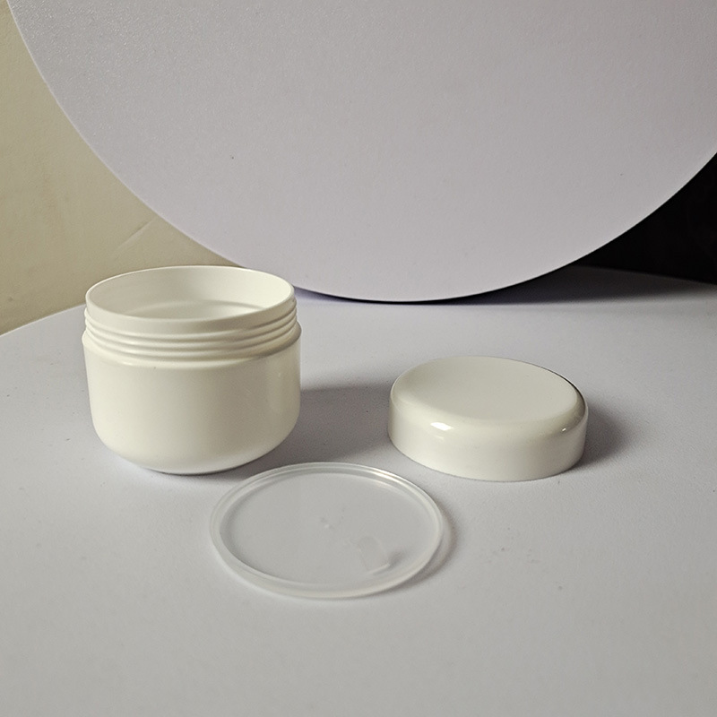 50g 100g PP Plastic Jars With Lids Cosmetics Jars Set Face Cream Moisturizer Body Balm Oil Scrub Butter Milk Slime Lotion Jar