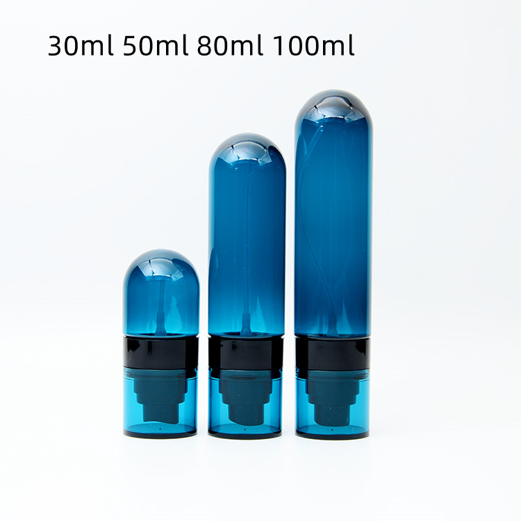 50ml Luxury Portable Travel Size Cosmetic Dispenser Skincare PETG Plastic Upside Down Moisturizing Face Toner Mist Spray Bottle