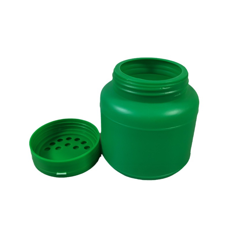250ml 250g HDPE Plastic Jar Fertilizer Slow Control release bottle Veterinary Granule Powder Fish Bait food Bottle