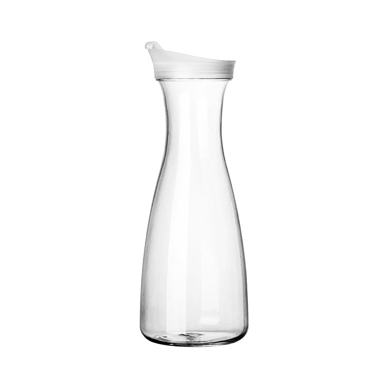 2000ml Plastic Juice Carafe with Lids 66 oz Carafes for Mimosa Bar, Drink Pitcher with Lid, Water Bottle, Milk Container 2L