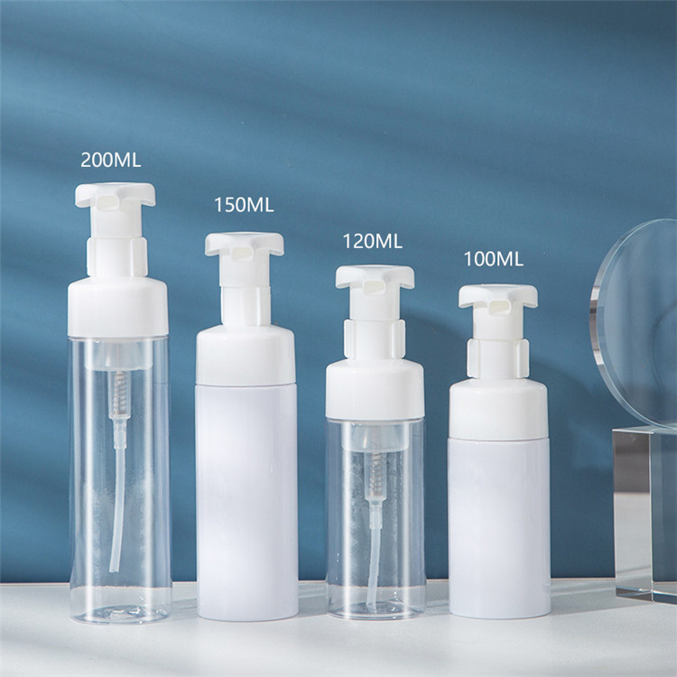 3oz 5oz 8oz Foaming Soap Dispenser 500ml  Liquid Hand Soap Empty Pump Bottles PET plastic foam pump bottle